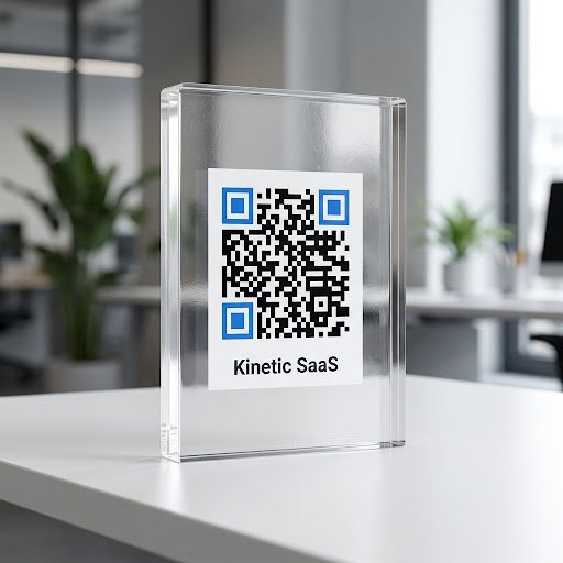Premium Acrylic QR Stand